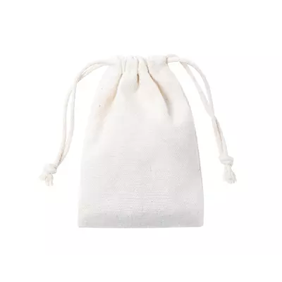 Stone ice cube set in cotton pouch