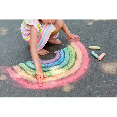 Комплект цветни тeбешири - 4 броя