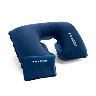 Travel pillow with pouch