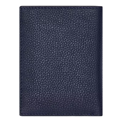 Вертикален портфейл за карти Trifold Classic Grained Navy