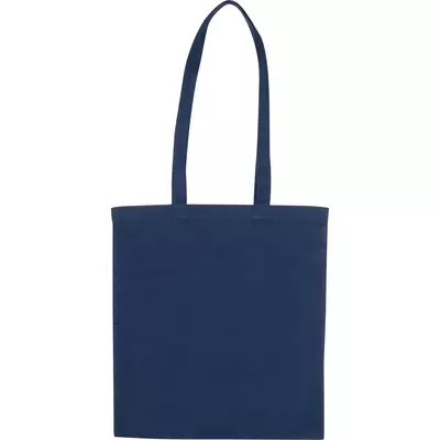 Памучна пазарска чанта с дълги дръжки 140 gr/m².