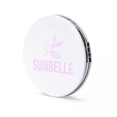 Double-sided folding pocket mirror