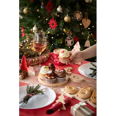 Коледна дъска/плато Елен