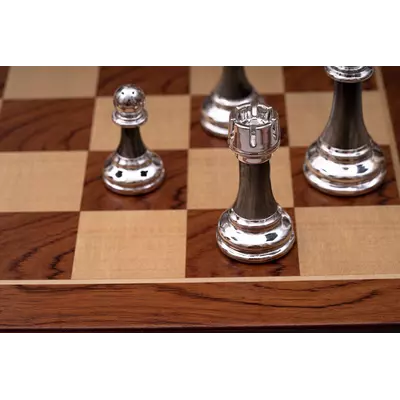 Luxury chess set with classic pieces