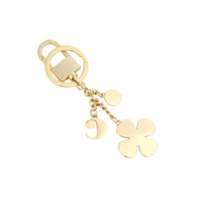 Метален ключодържател Vivienne Light Blue