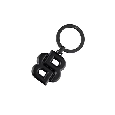Метален ключодържател Double B Matt Black