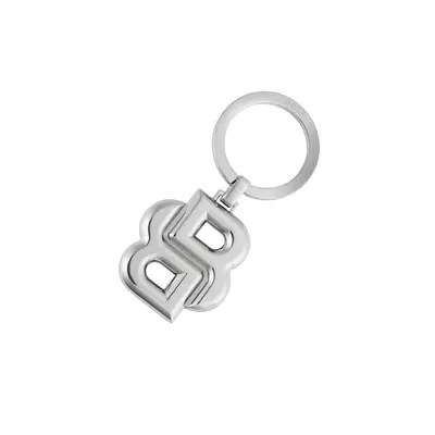 Метален ключодържател Double B Shiny Chrome