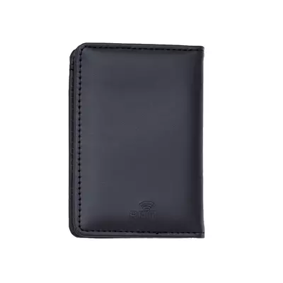 Кожен калъф за карти с RFID защита