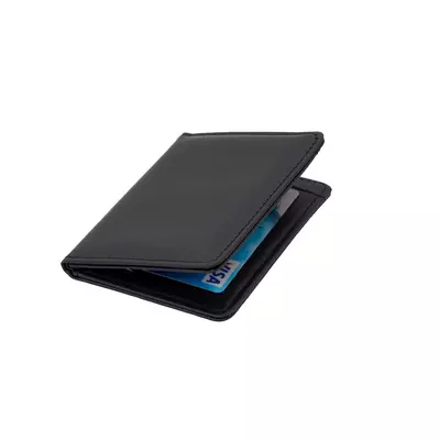 Кожен калъф за карти с RFID защита