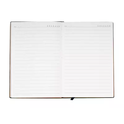 Бележник с термо кожа и метална плочка