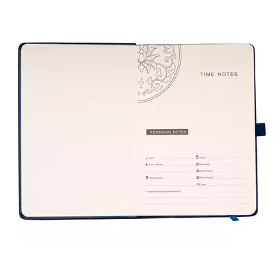 Бележник А5 с твърди корици от термо кожа