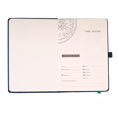 Бележник А5 с твърди корици от термо кожа