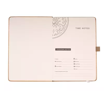 Бележник А5 с твърди корици от термо кожа