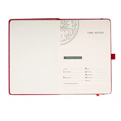 Бележник А5 с твърди корици от термо кожа