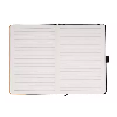 Бележник А5 от еко кожа и бамбук с химикалка