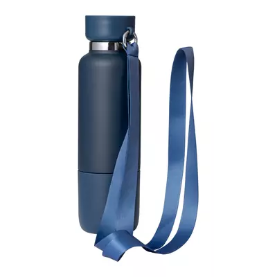 Stainless steel thermos with cup