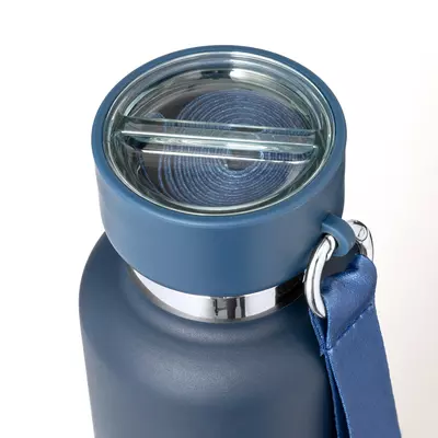 Stainless steel thermos with cup