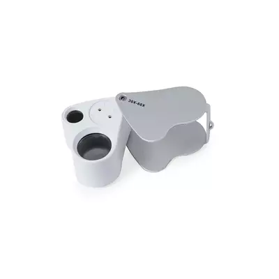 Сгъваема лупа с голямо увеличение