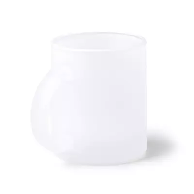 Frosted glass mug for sublimation