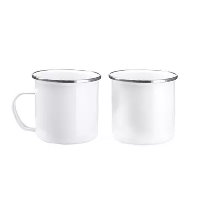 Metal vintage mug for sublimation