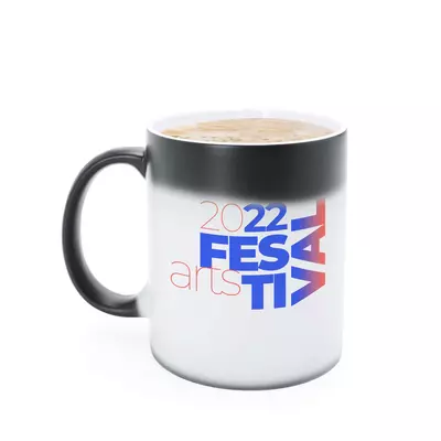 Magic ceramic mug 350 ml.