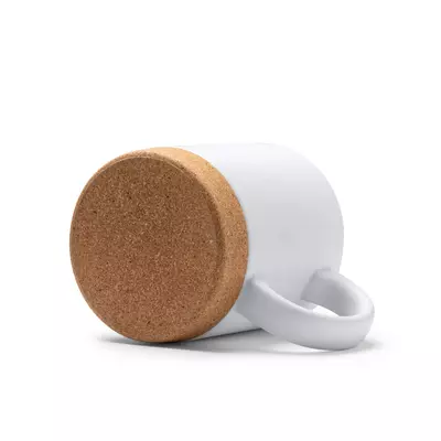 Керамична чаша с коркова основа