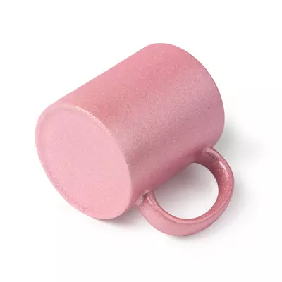 Керамична чаша с брокатен ефект