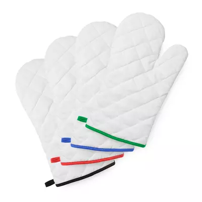 Кухненска ръкавица с цветен кант