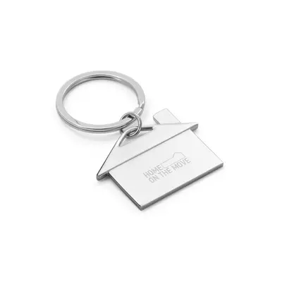 Metal keychain DWELL