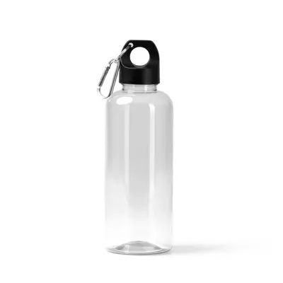 RPET bottle with carabiner 580 ml