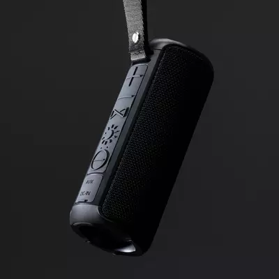 Bluetooth speaker with LED lighting