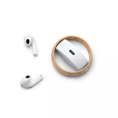Wireless earbuds with an eco design
