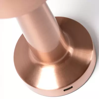 LED desktop lamp with a touch control system