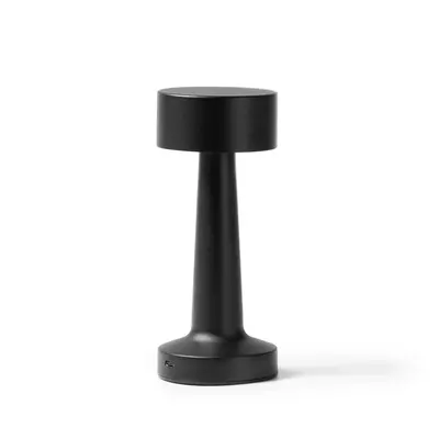 LED desktop lamp with a touch control system