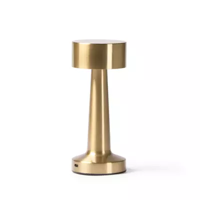 LED desktop lamp with a touch control system