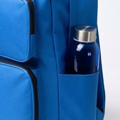 Eco backpack with multiple compartments