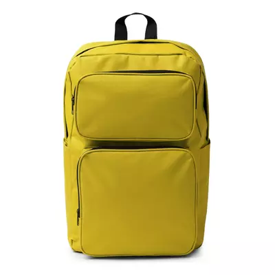 Eco backpack with multiple compartments