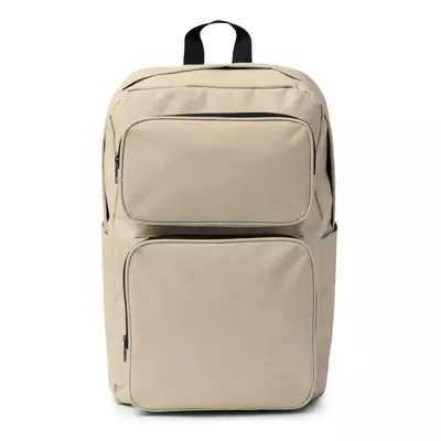 Eco backpack with multiple compartments