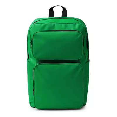 Eco backpack with multiple compartments