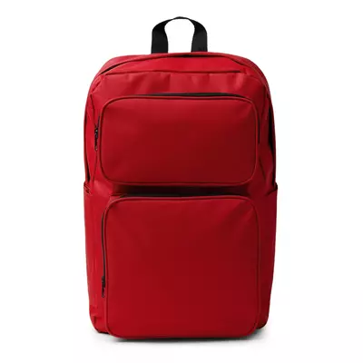 Eco backpack with multiple compartments