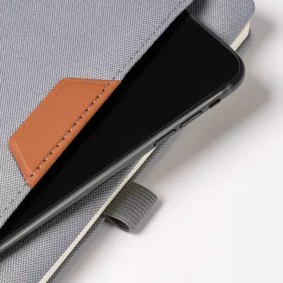 Notebook with hard covers made of recycled eco leather A5