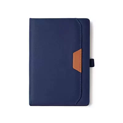 Notebook with hard covers made of recycled eco leather A5