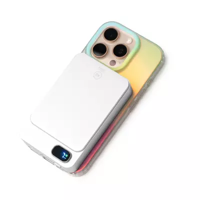 Power bank with wireless charging and a display 10 000 mAh