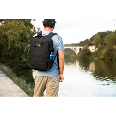 Laptop backpack 17,3" made of recycled polyester