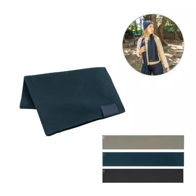 Scarf with a stitched detail for personalization