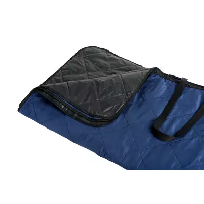 Foldable picnic blanket made of recycled polyester