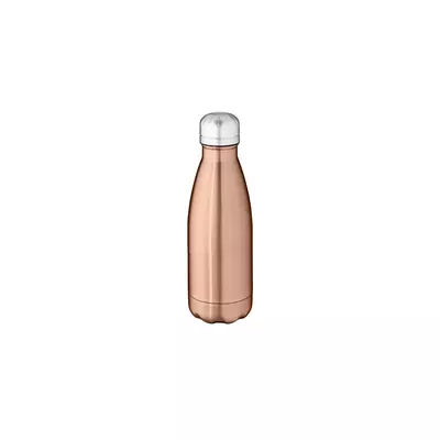 Стоманена термобутилка в цвят металик 430 ml