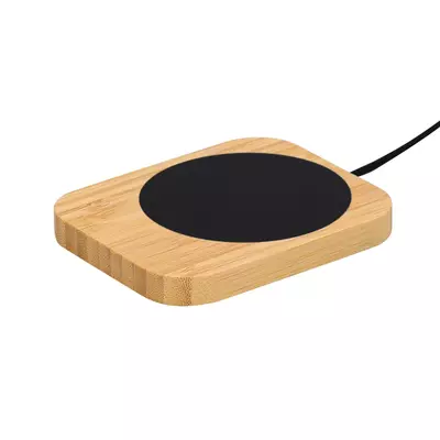 Cup warming coaster made of bamboo