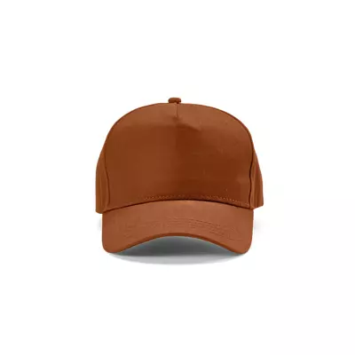 Памучна шапка с козирка 5 панела 280 гр/м²