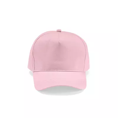 Памучна шапка с козирка 5 панела 280 гр/м²